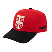 Capelli Sport red cap of the Serbian national football team 2025/26
